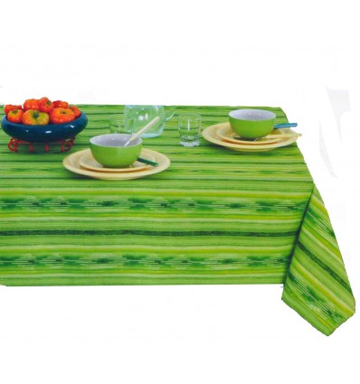 IKARUS cotton tablecloth 135 cm wide and long tailored plasticized