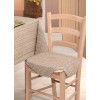 Melange oreiller jacquard avec rabats