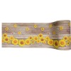 Alfombra multiusos antideslizante de 50 cm de ancho. ONDE GIRASOLE corte en vivo