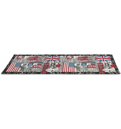 Town Jacquard Teppich 55 X 140 cm.