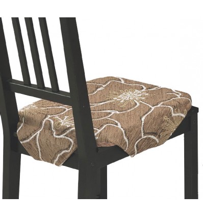 Spring Chenille Jacquard Stuhl Kissen FLOSSEN