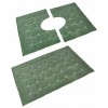 Elba bathroom rug measures