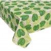 Printed cotton tablecloth or runner FOGLIA