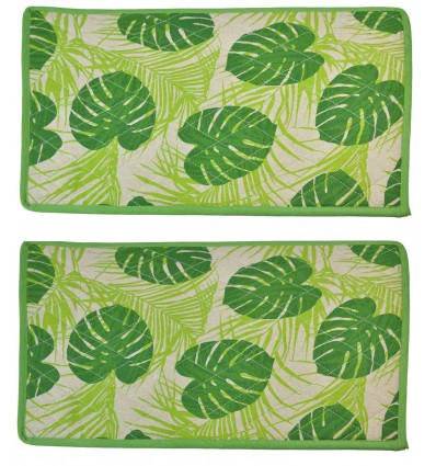 35 x 50 cm nr 2 piece place mats. FOGLIA