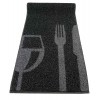 Non-skid cotton kitchen mat SNACK