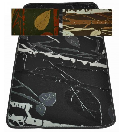 Foglie 50 cm wide kitchen rug.