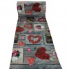 Cuori Tavole impression numérique de coupe tapis de cuisine