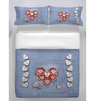 Jeans Fresh Life Housse de couette diverses mesures