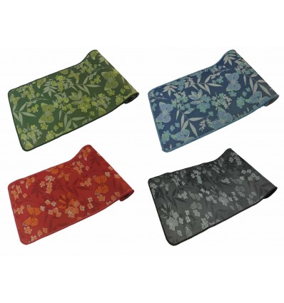 Farfalle e Fiori Cuisine de tapis lisse 50 cm de large.