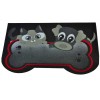 Flocked door mat 40x70 cm. OSSO FLOMAT