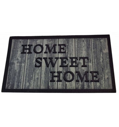 Floqué porte mat 40 x 70 cm. SWEET HOME FLOMAT