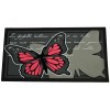 Zerbino floccato 40x70 cm. FARFALLE FLOMAT