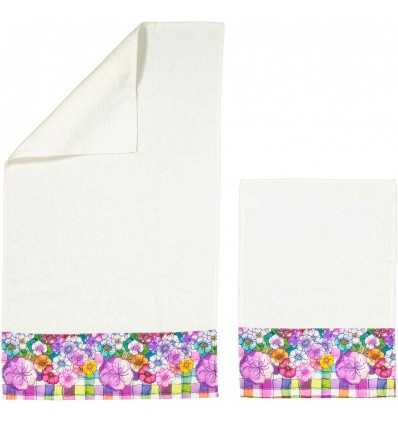 Fresh LIFE digitally flashed sponge towels