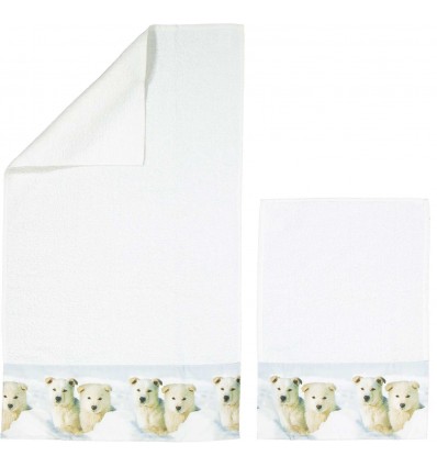 Serviettes éponges numériques NATURAL LIFE