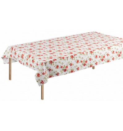 Mantel cuadrado y algodón rectangular impreso ROSE ROSSE