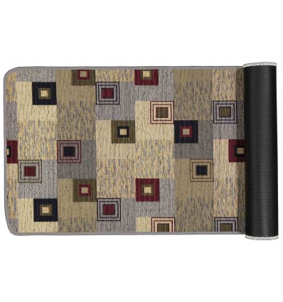 QuadROTTO alfombra de cocina antideslizante lavable de 52 cm de ancho.