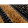 Doormat step dryer maison d’entrée noix de coco et caoutchouc DUET