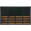 Doormat step dryer entrance house coconut and rubber DUET