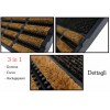 Doormat step dryer entrance house coconut and rubber DUET