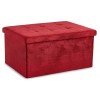 Double VELVET solid-dyed container bench bench