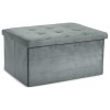 Double VELVET solid-dyed container bench bench