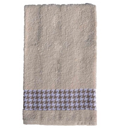Pied de poule Bad Badetuch 100 x 150 cm