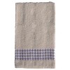 Pied de poule Bad Badetuch 100 x 150 cm