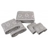 Amore cuori set 5 pz. bagno in spugna