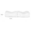 Viscolattice Memory Multipurpose Therapy Pillow, with Medical Device x Legs/Knees x Orthopedic Sleep