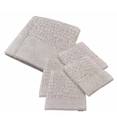 Giungla set 5 pz. bagno in spugna