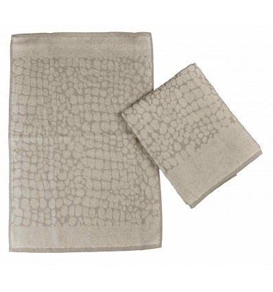 Giungla coppia di asciugamani in spugna