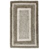 Tapis de bain en coton pur NEVADA DOUBLE
