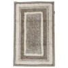 Tapis de bain en coton pur NEVADA DOUBLE