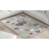 Alfombra de habitación cinillada, alfombra de mallorca hacia abajo