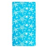 Microfibre de serviette de plage 90 x 170 cm. ROSA DEI VENTI