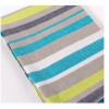 Toalla de playa Fouta para TUMBONA 75x195 cm. con cojín keniano