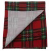 Square and rectangular tablecloth printed cotton SCOTLAND