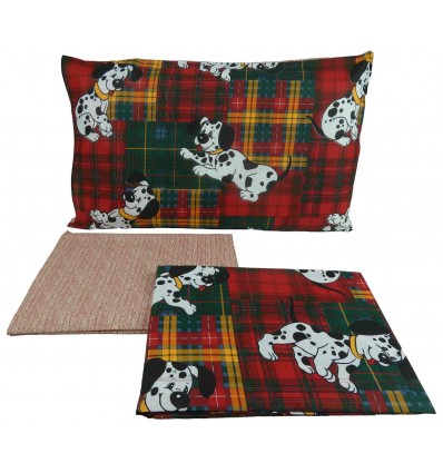 Complete DALMATA cotton sheets