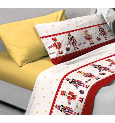 Cama individual completa, doble y cuadrada y media CASCANUECES