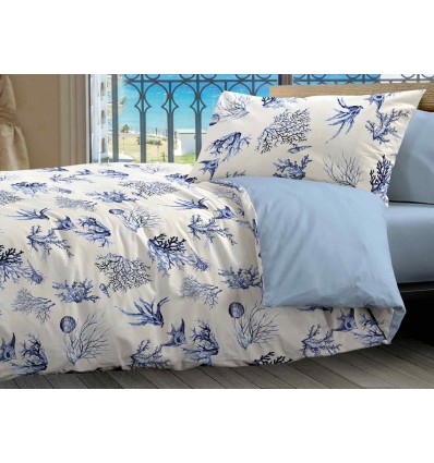 COTTON DUVET COVER MARINO
