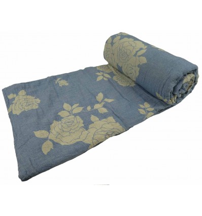 Double furniture towel and single bedspread Stropicciami ROSE