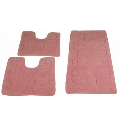 Carezza Bad Teppich set 3 Stück