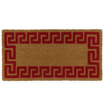 Non-slip doormat in natural coconut IMPERATORE GRECA