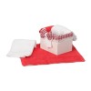 Baño lavette con juego de cesta de madera 4 uds. MARGY