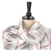 Tartan style fleece plaid 130x160 cm KROS