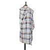 Forro polar estilo tartán plaid 130x160 cm KROS