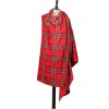 Forro polar estilo tartán plaid 130x160 cm KROS