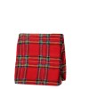 Tartan style fleece plaid 130x160 cm KROS