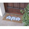 Felpuerto rectangular de coco cm. 40X70 GATO ALEGRE