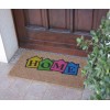 Rectangular coconut doormat cm. 40X70 ALLEGRO CASETTE